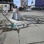 Sign on Street, Lane, Sidewalk - Repair or Replace at 1405 10 Av SW