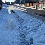 Snow On City Road at 54 Wexford Wy SW