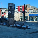 Sign on Street, Lane, Sidewalk - Repair or Replace at 106 9 Ave SW
