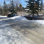 Snow On City Road at 189 Silver Mead Cr NW