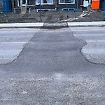 On-Street Bike Lane - Repair at 1615 20 Av NW