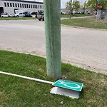 Sign on Street, Lane, Sidewalk - Repair or Replace at 4540 54 Av SE