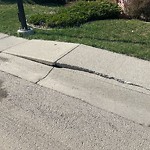Sidewalk or Curb - Repair at 168 Christie Park Vw SW