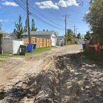 Backlane Maintenance at 2816 49 St SW