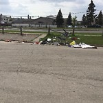 Debris on Street, Sidewalk, Boulevard at 24 Martindale Cr NE