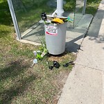 Debris or Overflowing Garbage Bins - in a Park at 1468 Lake Sylvan Dr SE