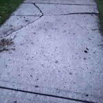 Sidewalk or Curb - Repair at 626 1 Av NW