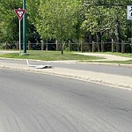 Road Signs on Street, Lane, Sidewalk - Repair or Replace at 4558 4 St SW