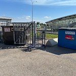 Fence or Structure Concern - City Property at 65 Crowfoot Ci NW