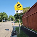 Sign on Street, Lane, Sidewalk - Repair or Replace at 99 Scenic Wy NW