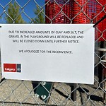 Fence Concern in a Park at 555 Silverado Plains Ci SW