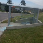 Bus Stop - Shelter Concern at 7816 Hunterview Dr NW