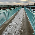 Snow On City-maintained Pathway or Sidewalk at 6711 37 St SW
