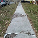 Sidewalk or Curb - Repair at 406 7 St NW