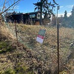 Fence or Structure Concern - City Property at 612 Hillcrest Av SW