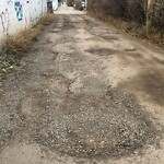 Backlane Maintenance at 112 9 Av NW