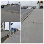 Pedestrian and Cycling Pathway - Repair at 620 67 Av SW