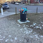 In a Park - Litter Pick Up or Overflowing Park Bins at 1744 14 Av SW