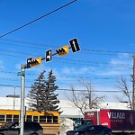 Traffic/Pedestrian Signal Repair at 701 42 Av SE