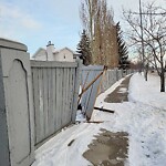 Fence or Structure Concern - City Property at 97 Riverwood Cr SE