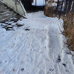 Snow On City-maintained Pathway or Sidewalk at 2416 Erlton Rd SW