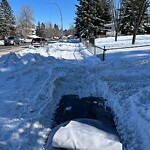 Snow On City-maintained Pathway or Sidewalk at 2625 Palliser Dr SW