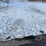 Snow On City-maintained Pathway or Sidewalk-WAM at 4303 1 St NE