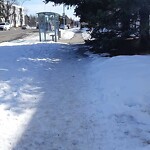 Snow On City-maintained Pathway or Sidewalk-WAM at 4839 Varsity Dr NW