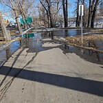 Pedestrian and Cycling Pathway - Repair at 359 Memorial Dr NE