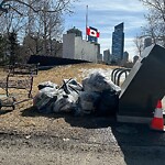 In a Park - Litter Pick Up or Overflowing Park Bins at 1187 Memorial Dr NW