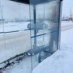 Bus Stop - Shelter Concern at 367 61 Av SW