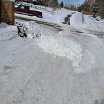 Snow On City-maintained Pathway or Sidewalk-WAM at 247 Coach Side Rd SW