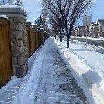 Snow On City-maintained Pathway or Sidewalk-WAM at 206 Cranford Co SE