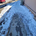 Snow On City-maintained Pathway or Sidewalk at 11209 Harvest Wood Rd NE