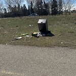 In a Park - Litter Pick Up or Overflowing Park Bins at 2246 1 St SE