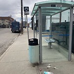 Bus Stop - Garbage Bin Concern at 830 1 Av NE