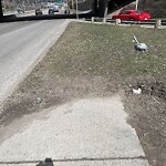 Sign on Street, Lane, Sidewalk - Repair or Replace at 1818 Crowchild Tr SW