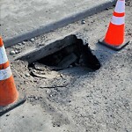 Pothole Repair at 8147 47 Av NW