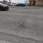 Pothole Repair at 11698 Sarcee Tr NW