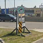 Sign on Street, Lane, Sidewalk - Repair or Replace at 955–963 36 St NE