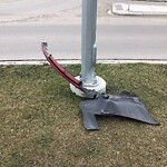 Debris on Street, Sidewalk, Boulevard at 150 Skyview Ranch St NE