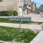 Sign on Street, Lane, Sidewalk - Repair or Replace at 621 13 Av SW