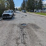 On-Street Bike Lane - Repair at 7928 36 Ave NW