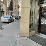 Sidewalk or Curb - Repair at 205 8 Av SW