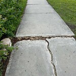 Sidewalk or Curb - Repair at 427 Copperfield Bv SE