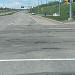 On-Street Bike Lane - Repair at 1700 68 St NE