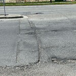 Road Repair at 1009 Strathcona Dr SW