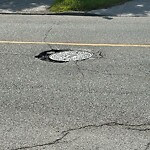 Road Repair at 587 Northmount Dr NW