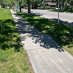 Sidewalk or Curb - Repair at 7827 Ranchero Dr NW