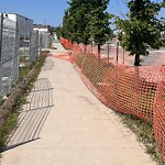 Fence or Structure Concern - City Property at 122 Livingston Av NE